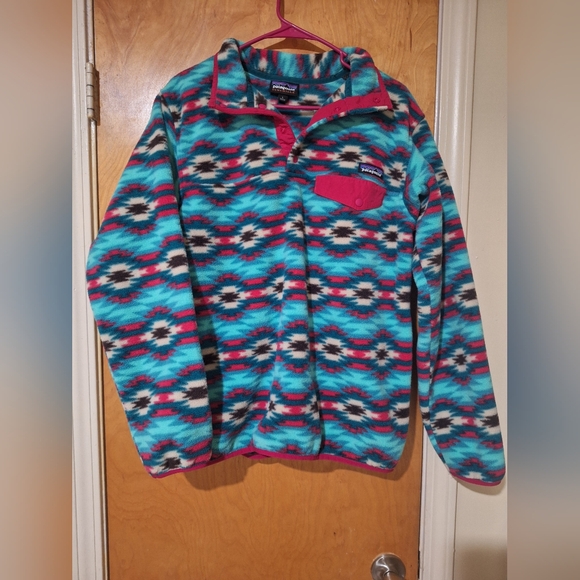 Women’s Size M Patagonia Synchilla Snap - Picture 1 of 3